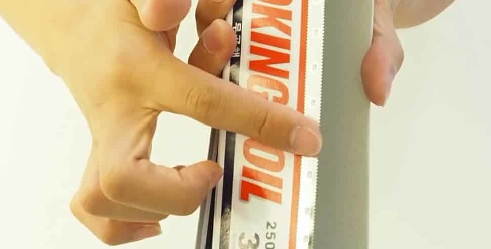 다 쓴 호일통 톱날 재활용 하는 방법