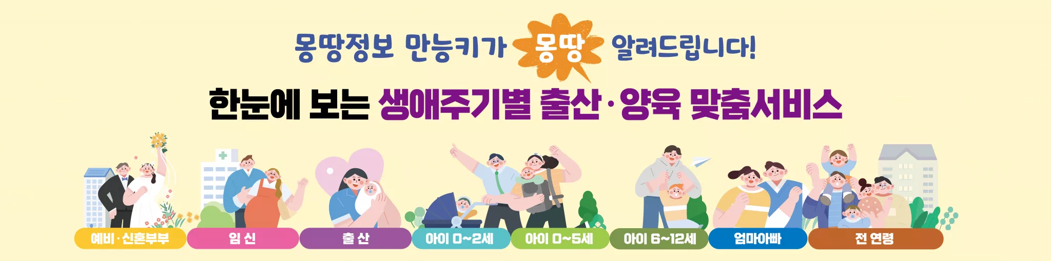 서울시의 돈되는 육아정보, 몽땅정보 만능키