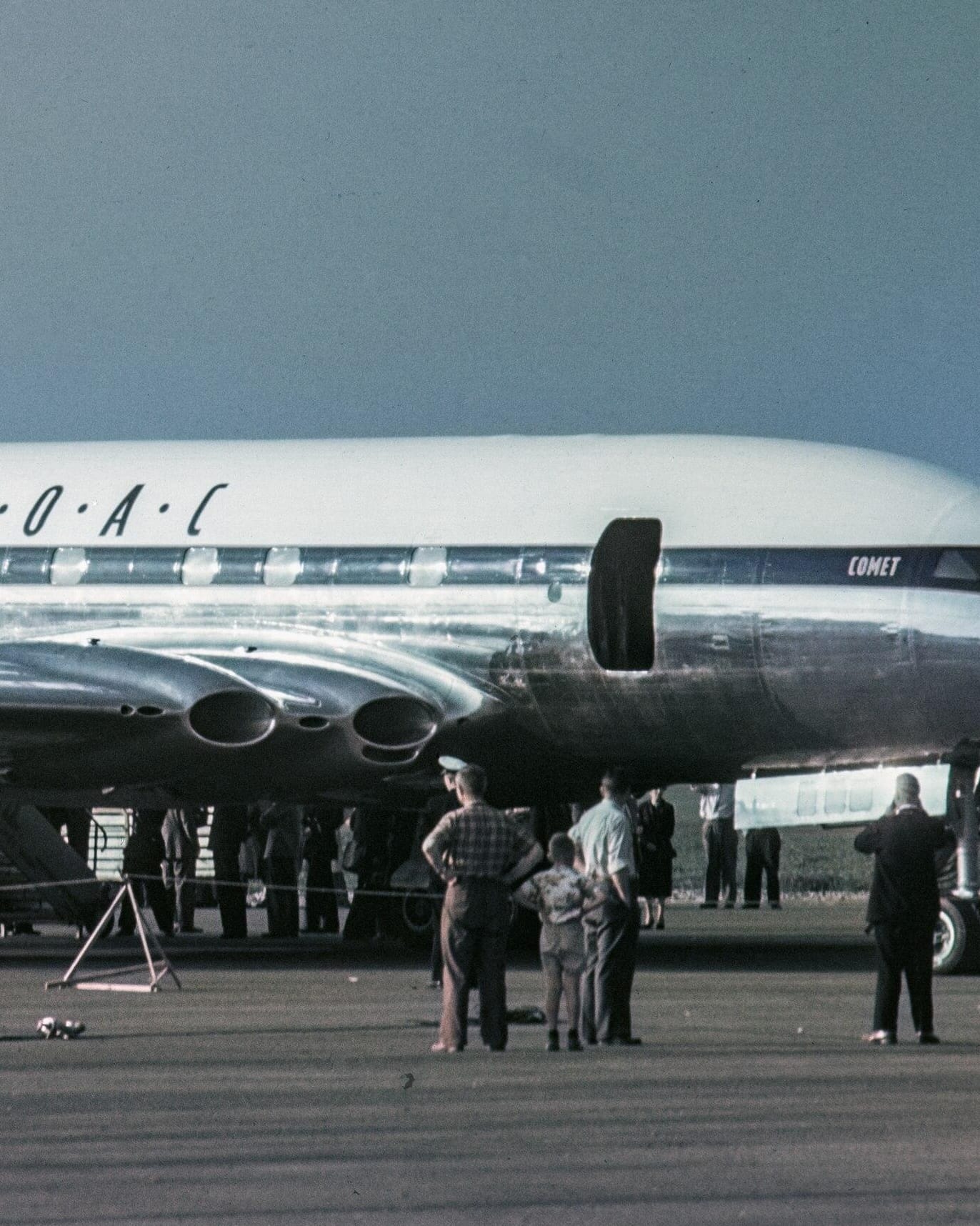 1952년 헬싱키 공항의 BOAC 코멧