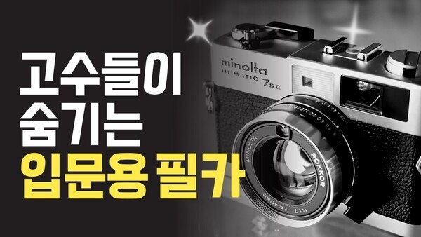 필름카메라 입문? 이것만 알면 충분합니다 | 카메라 구매부터 인화까지