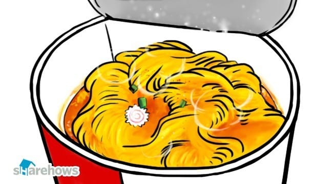 컵라면 맛있게 먹는 방법