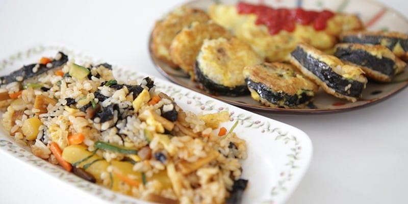 남은 김밥 맛있게 먹는 방법