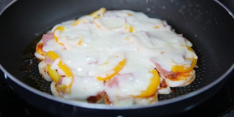 떡국떡 피자 만드는 방법