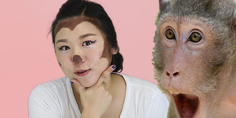[허배우의 메이크허] 원숭이 분장 하는 방법