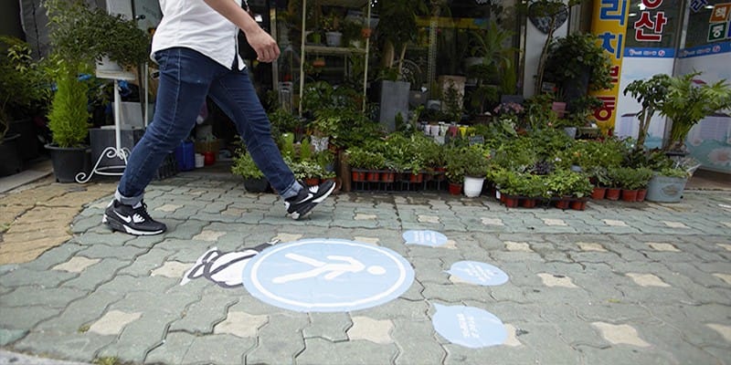 보행자를 위한 작은 실천, '걷기 좋은 거리 캠페인'