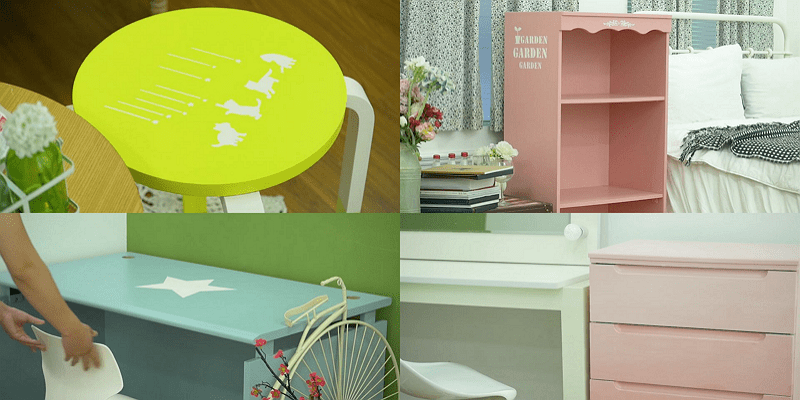 페인트로 다시 태어난 DIY 인테리어 아이템 4가지