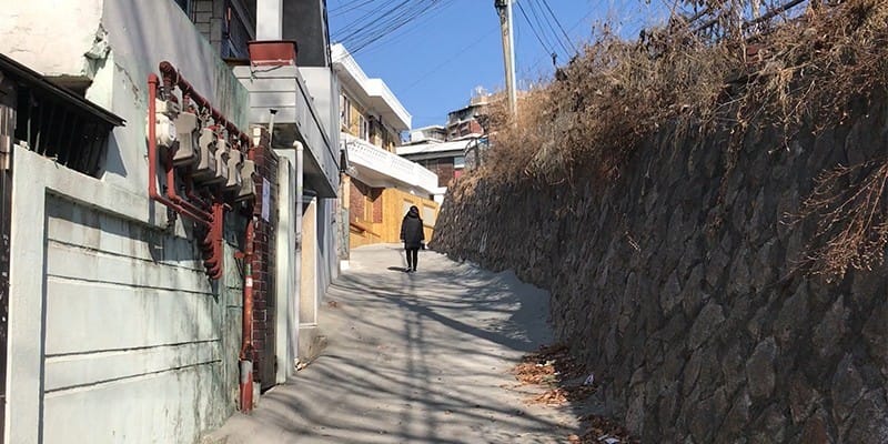 혼자 걷기 좋은 창신동 골목