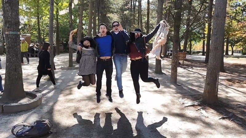 외국인 넷이서 춘천에 놀러 가보았다