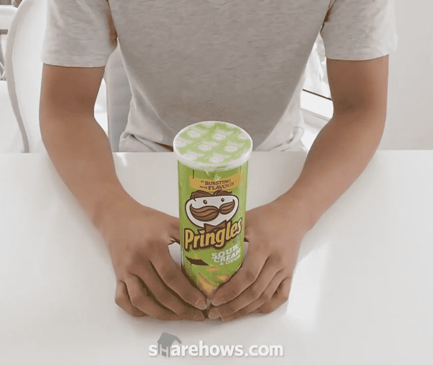 프링글스(감자칩) 먹을 때, 더 편하게 먹는 방법
