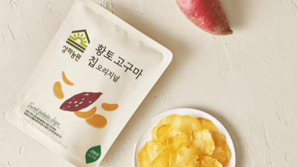 상하농원, 고창산 무농약 고구마로 만든 ‘황토 고구마칩’ 출시