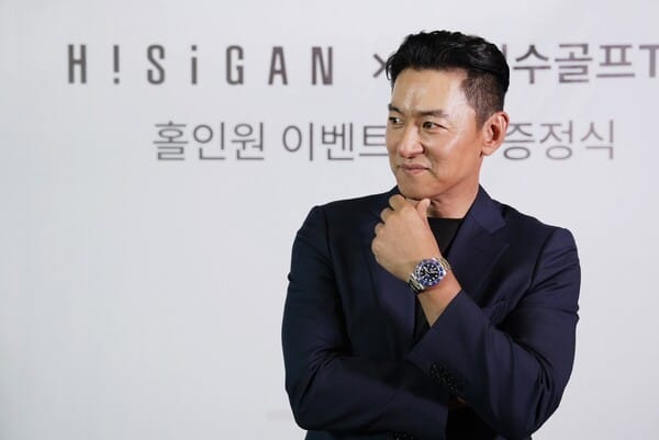 배우 주진모, 유튜브 촬영 중 홀인원… 2,700만원 롤렉스 시계 획득