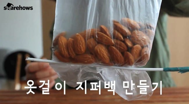 옷걸이로 지퍼백 만들기 글 대표 이미지