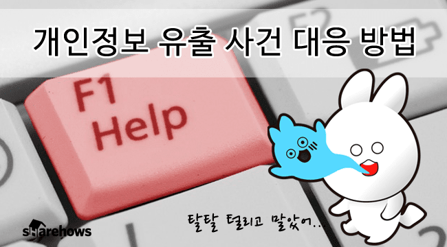 개인정보 유출 사건 대응 방법 글 대표 이미지