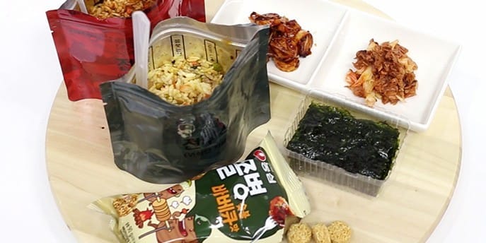 푸짐한 전투식량 한상차림 글 대표 이미지