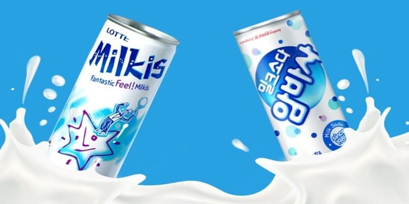 밀키스 VS 암바사, 우유빛깔 탄산대전 글 대표 이미지