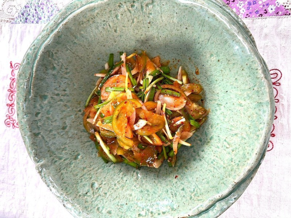 대저토마토 부추무침 레시피 글 대표 이미지