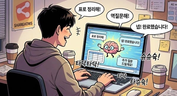 "질문만 하지 마세요, 명령하세요!" 챗GPT를 나만의 비서로 만드는 마법의 명령어 3가지 글 대표 이미지