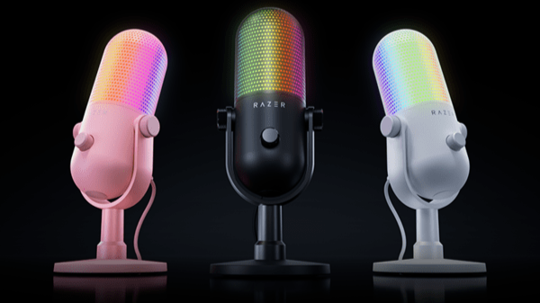 레이저, 32비트 DSP 탑재한 프리미엄 USB 마이크 ‘Seiren V3 Chroma’ 출시 글 대표 이미지