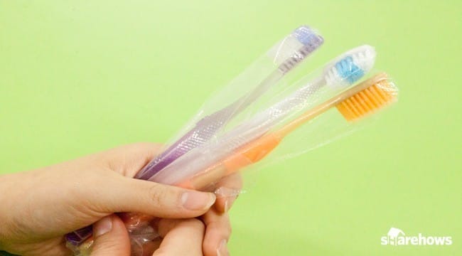 여행 갈 때 칫솔 챙기는 방법 글 이미지
