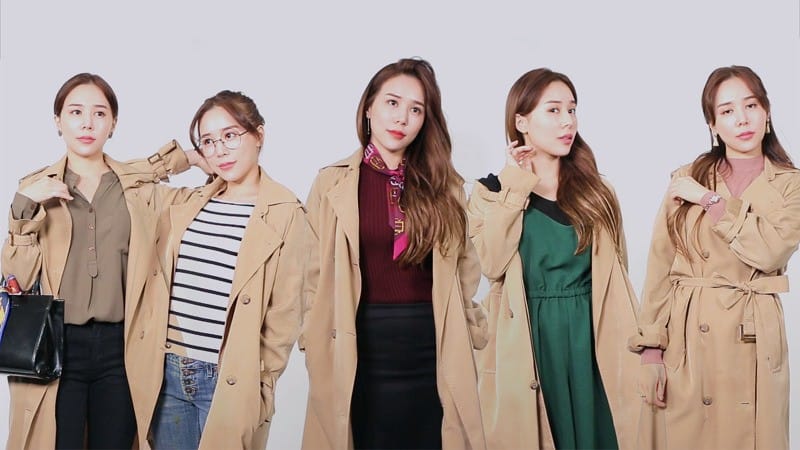 트렌치코트 데일리 스타일링 글 이미지