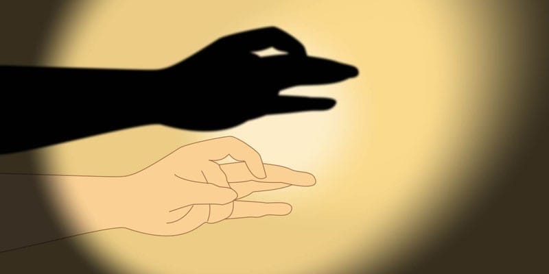 누구나 쉽게 따라 할 수 있는 그림자 놀이 글 이미지