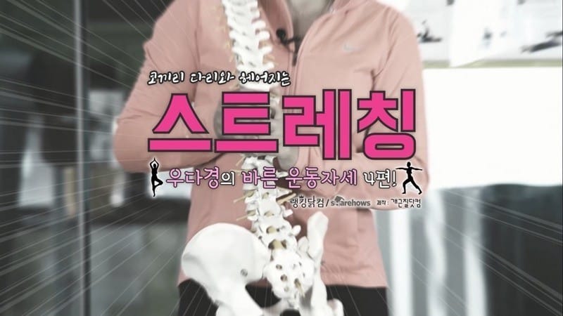 코끼리 다리와 헤어지는 스트레칭(with 우다경) 글 이미지