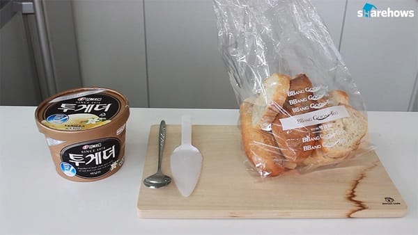바게투게더, 바닐라 아이스크림 더 맛있게 먹는 3가지 방법