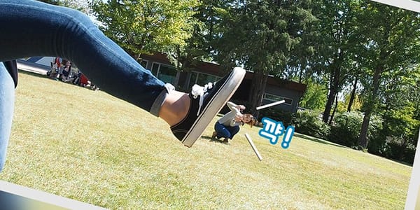 재미있는 트릭 사진 찍는 방법