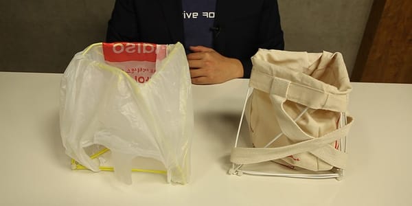 옷걸이로 '쓰레기통' 만드는 방법