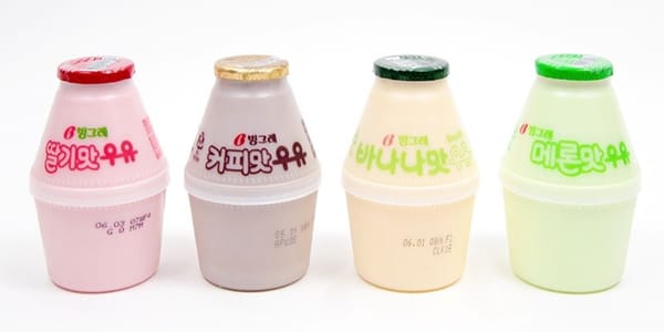 단지우유 컬러빙수 만들기