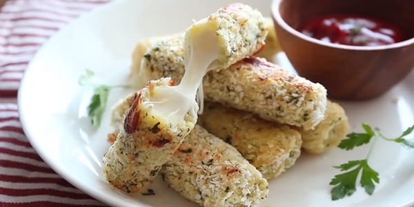 바삭바삭 달콤한 고구마 치즈스틱 만들기