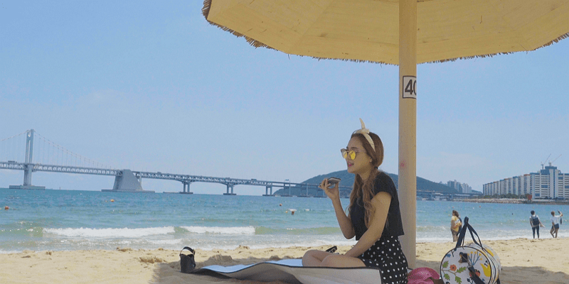 광안리 파도소리와 함께 듣는 케이트 라이브!