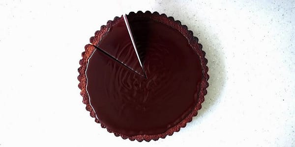 피칸 기지 시나몬 초콜릿 타르트 만들기