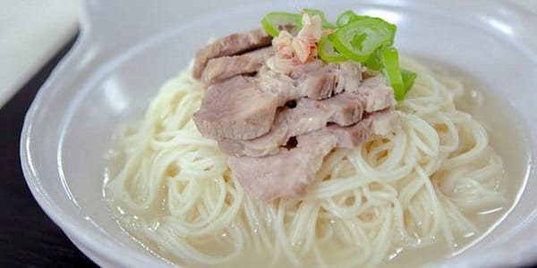 제주 명물 고기국수 만들기!