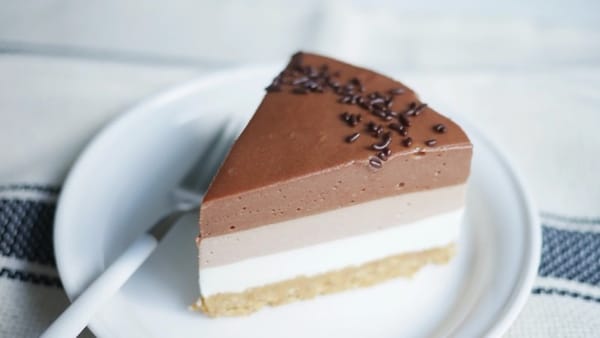 오븐 없이 누텔라 치즈케이크 만들기!