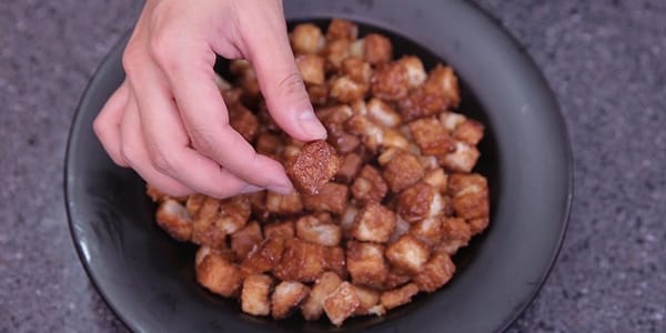 맥주안주나 간식으로 딱! 달달한 식빵 레시피 '카라멜 식빵 팝콘'