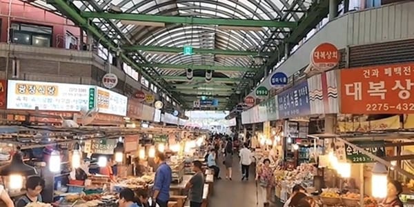 비오는 날 가기 좋은 광장시장 코스 추천