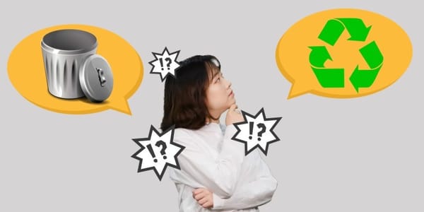 음식물과 일반쓰레기, 재활용품 구분해서 버리는 법