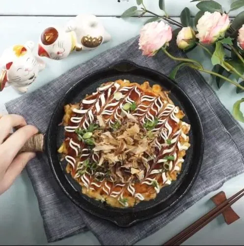 옥수수, 오코노미야끼 꿀조합은 콘코노미야끼!