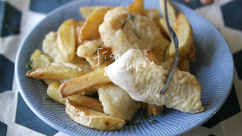셜록도 즐겨 먹는 맥주안주, 피시앤칩스 만들기