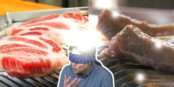 이베리코 목살을 맛있게 굽는 방법 (feat. 숯겹살집 사장님)