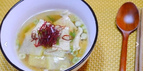 속이 뻥 뚫린다~ 개운한 어묵국