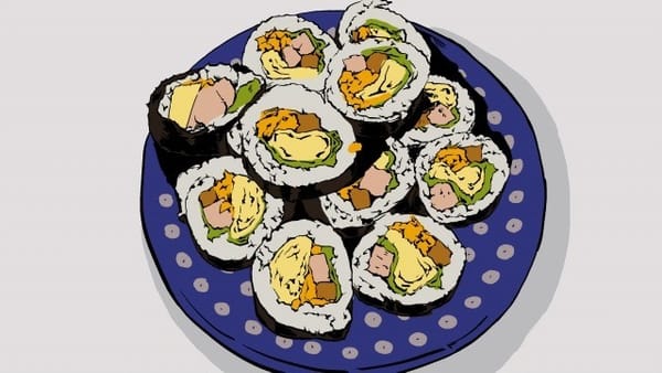 [나는 광화문덕이다] 코로나19로 재택근무중…'명란계란말이김밥'