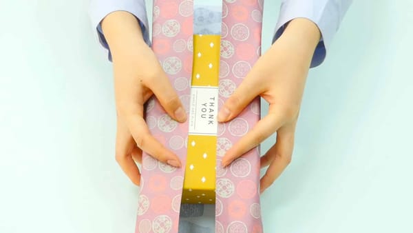 포장지 작을 때 포장하는 방법