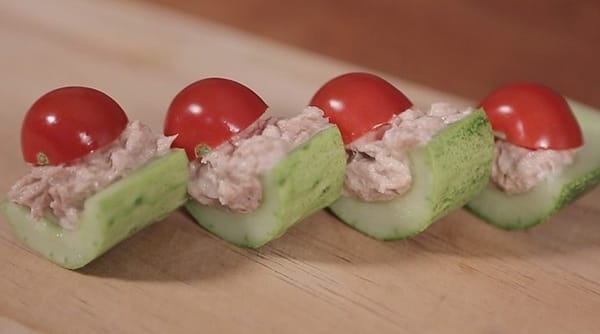 간단하고 맛있게, 오이 카나페