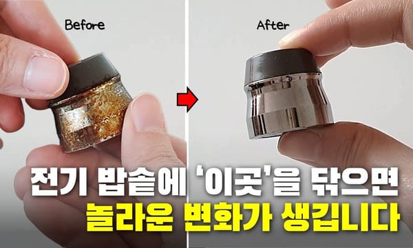 집 나간 밥맛 되살리는 쉽고 빠른 밥솥 청소 방법