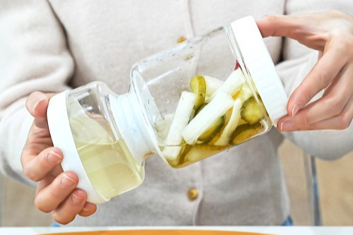 피클·짱아찌 보관엔 이 만한건 없겠는데, 모래시계 피클병