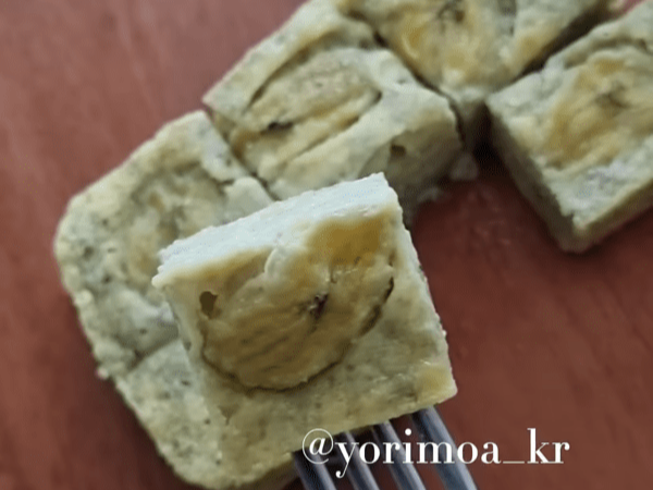 노밀가루 노오븐 바나나빵 만들기