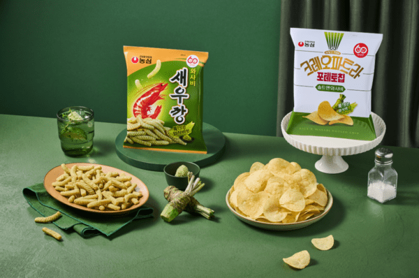 와사비가 새우깡을 만났다!