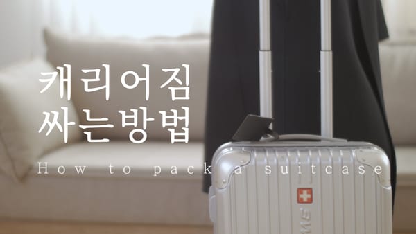 캐리어짐 잘 싸는 방법 4가지